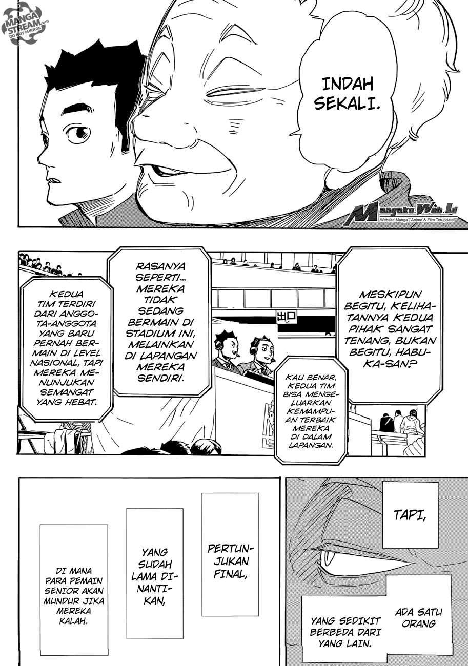 Haikyuu!! Chapter 300 Gambar 17