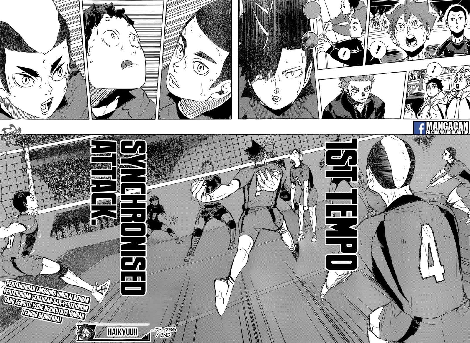 Haikyuu!! Chapter 296 Gambar 16