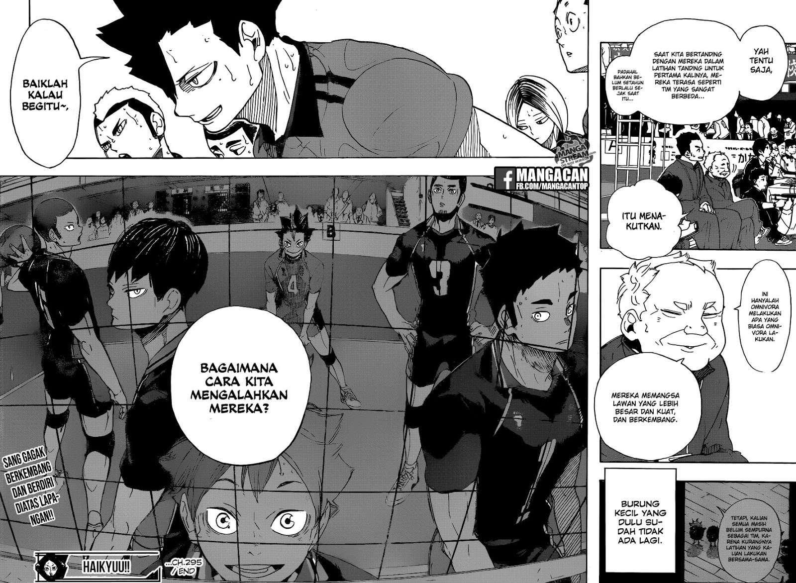 Haikyuu!! Chapter 295 Gambar 16