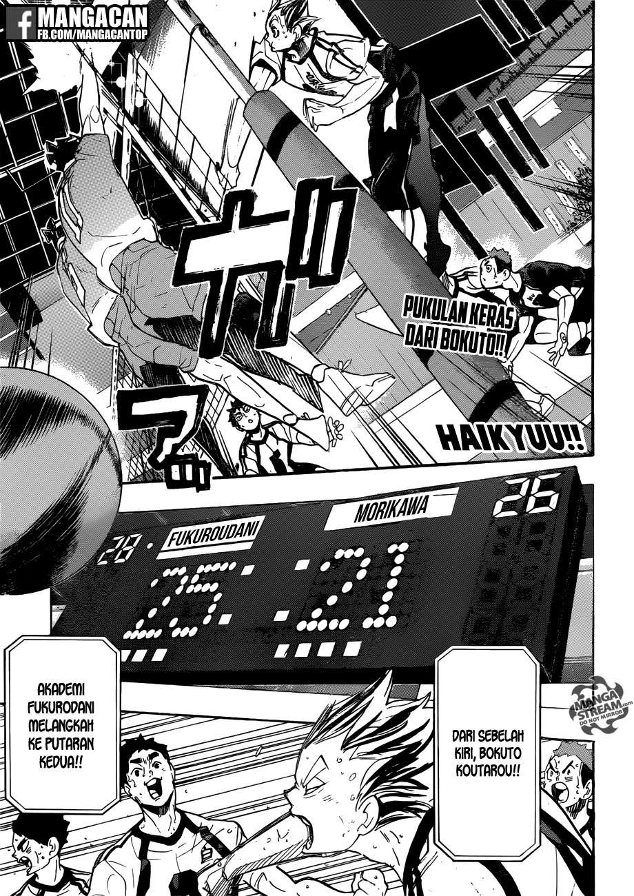 Komik Haikyuu!! Chapter 292 gambar nomor 1