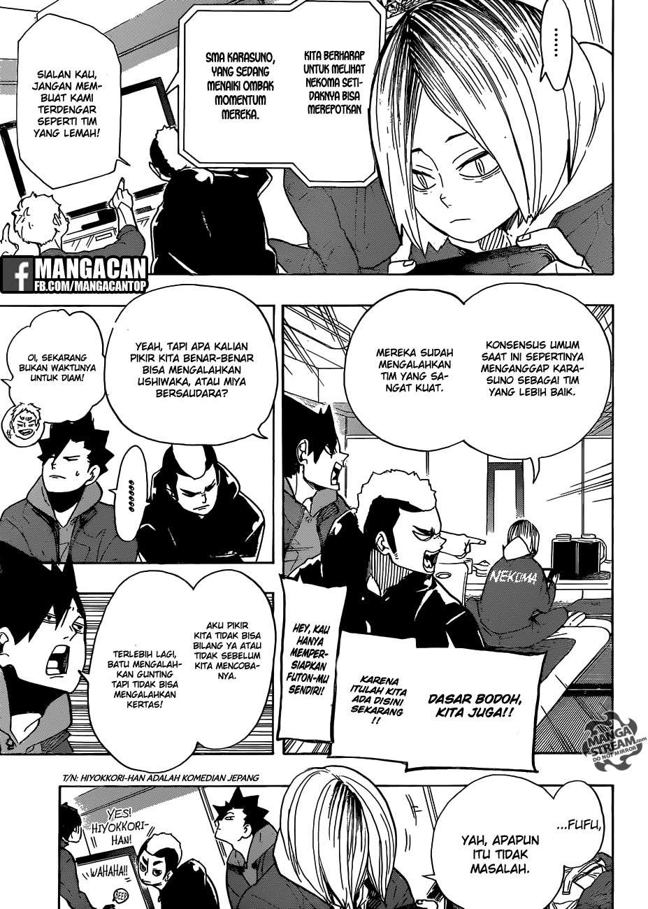 Haikyuu!! Chapter 292 Gambar 16