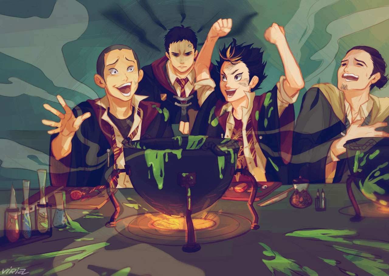 Haikyuu!! Chapter 292 Gambar 21