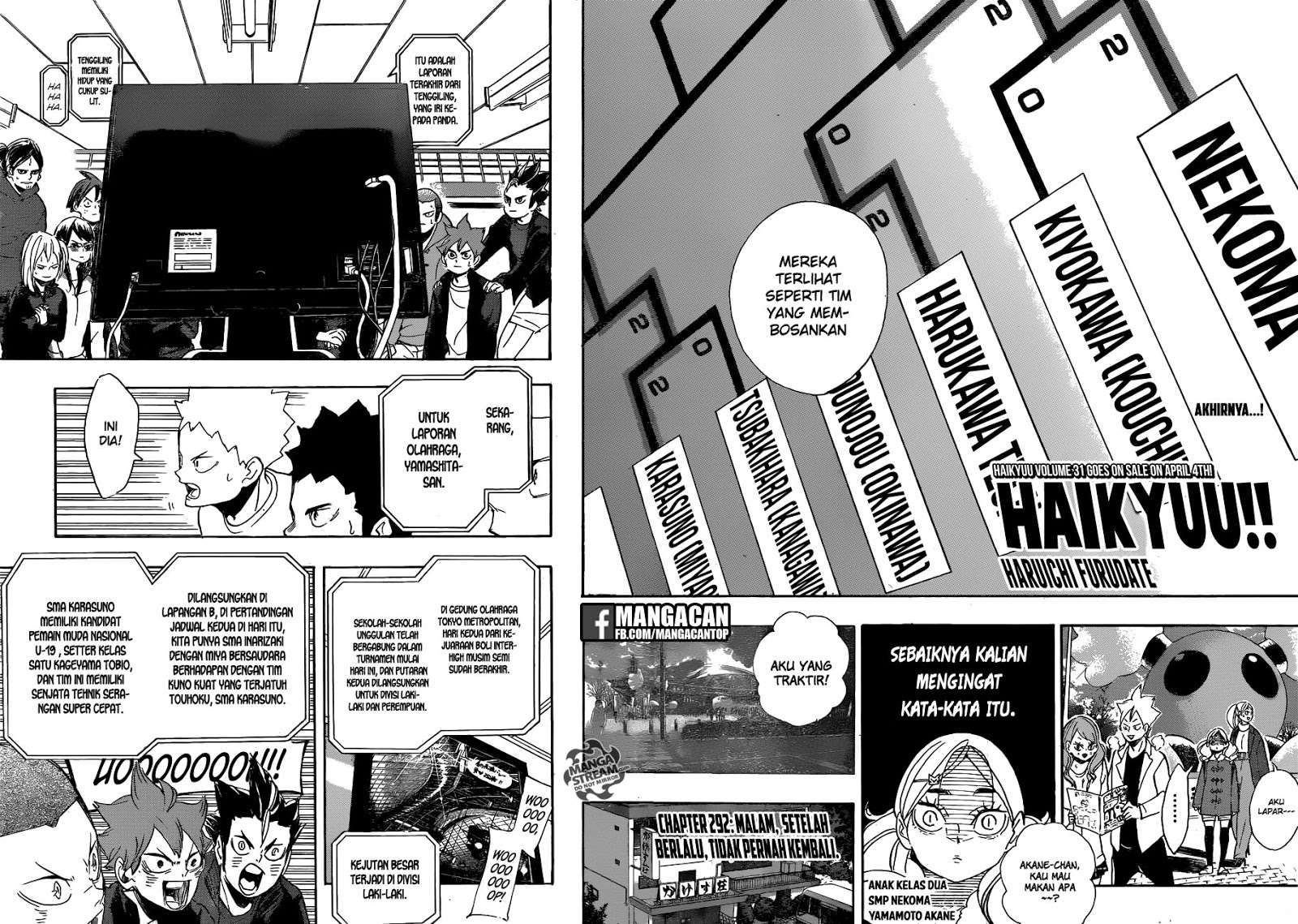 Haikyuu!! Chapter 292 Gambar 6