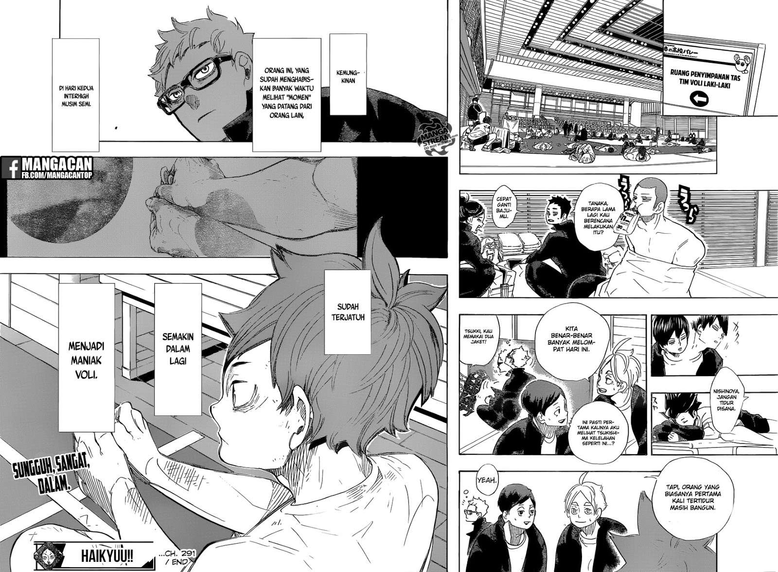 Haikyuu!! Chapter 291 Gambar 18