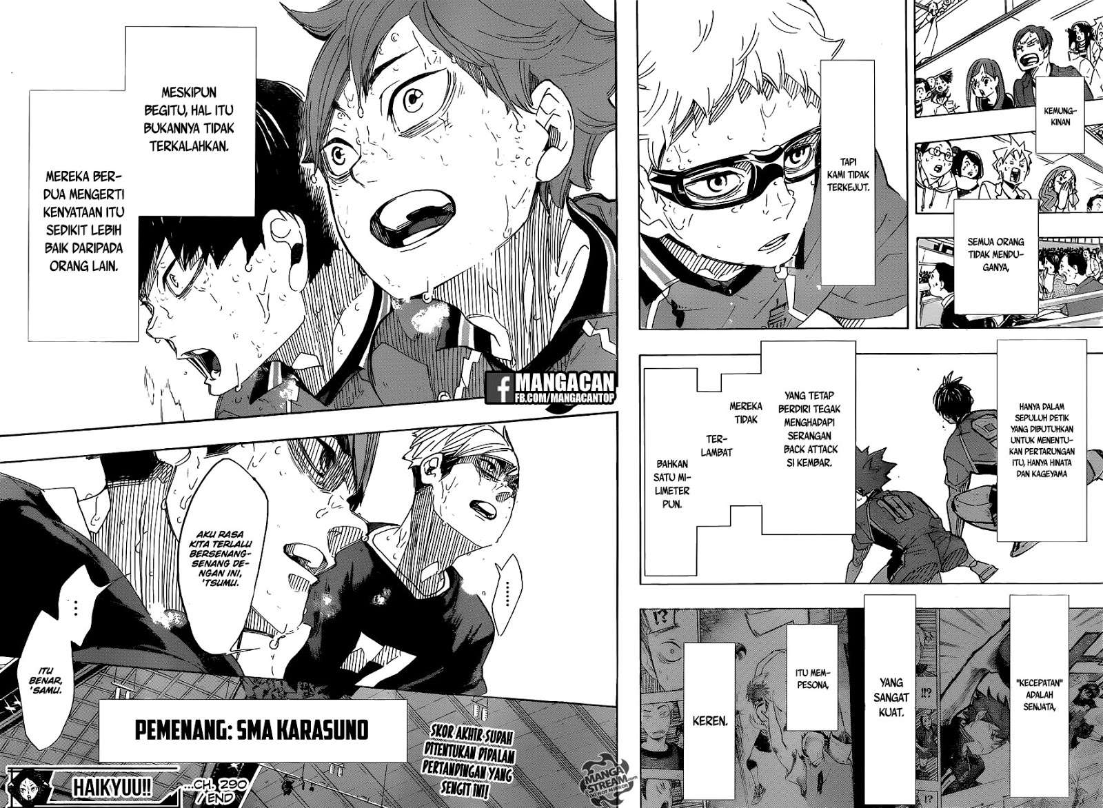 Haikyuu!! Chapter 290 Gambar 16