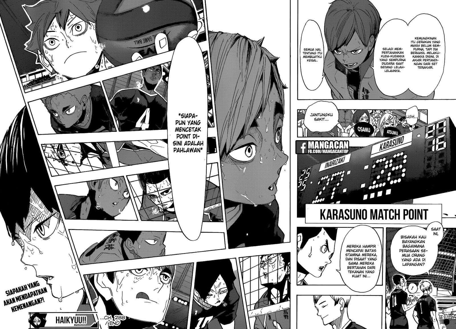 Haikyuu!! Chapter 288 Gambar 17