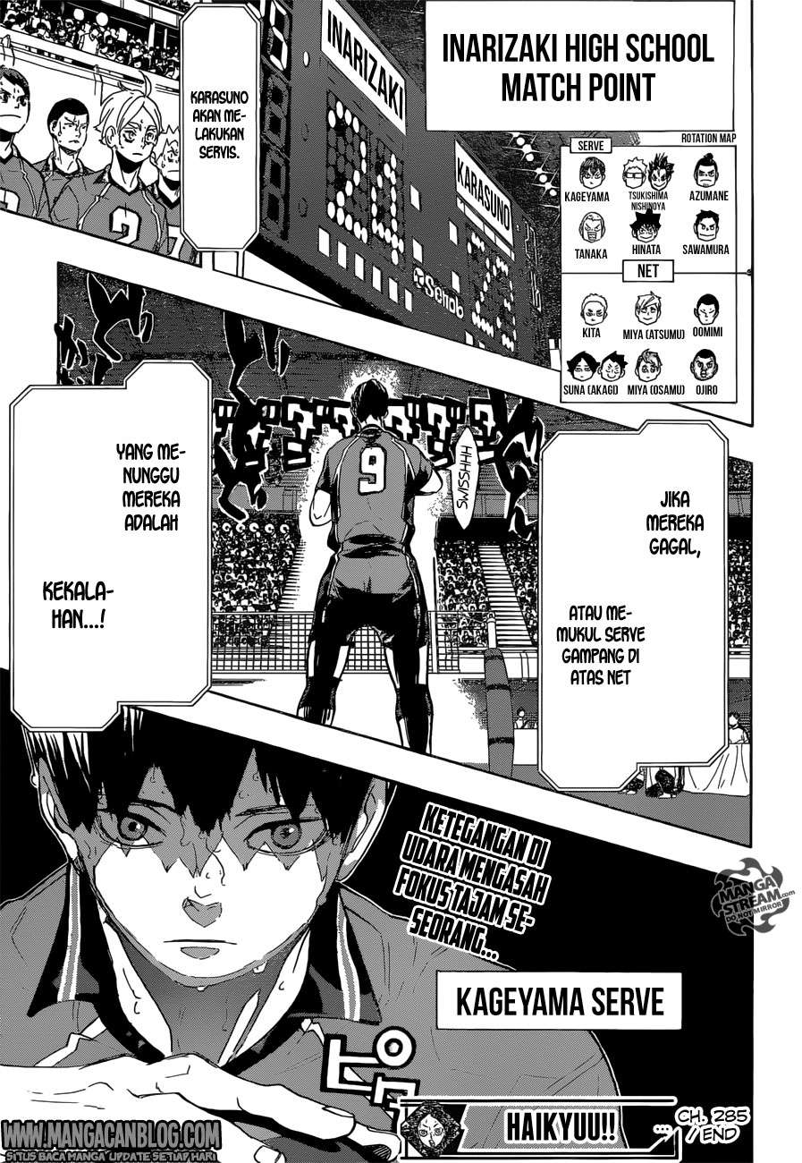 Haikyuu!! Chapter 285 Gambar 15