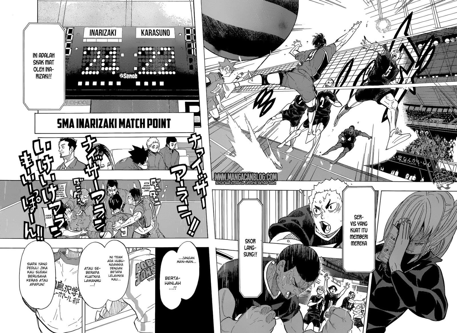 Haikyuu!! Chapter 284 Gambar 16