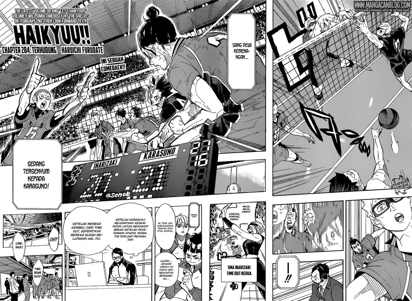 Haikyuu!! Chapter 284 Gambar 5