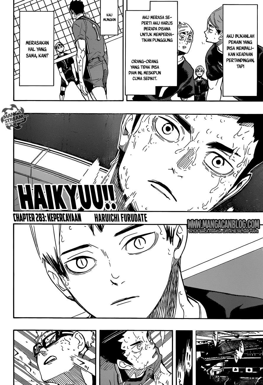 Haikyuu!! Chapter 283 Gambar 3