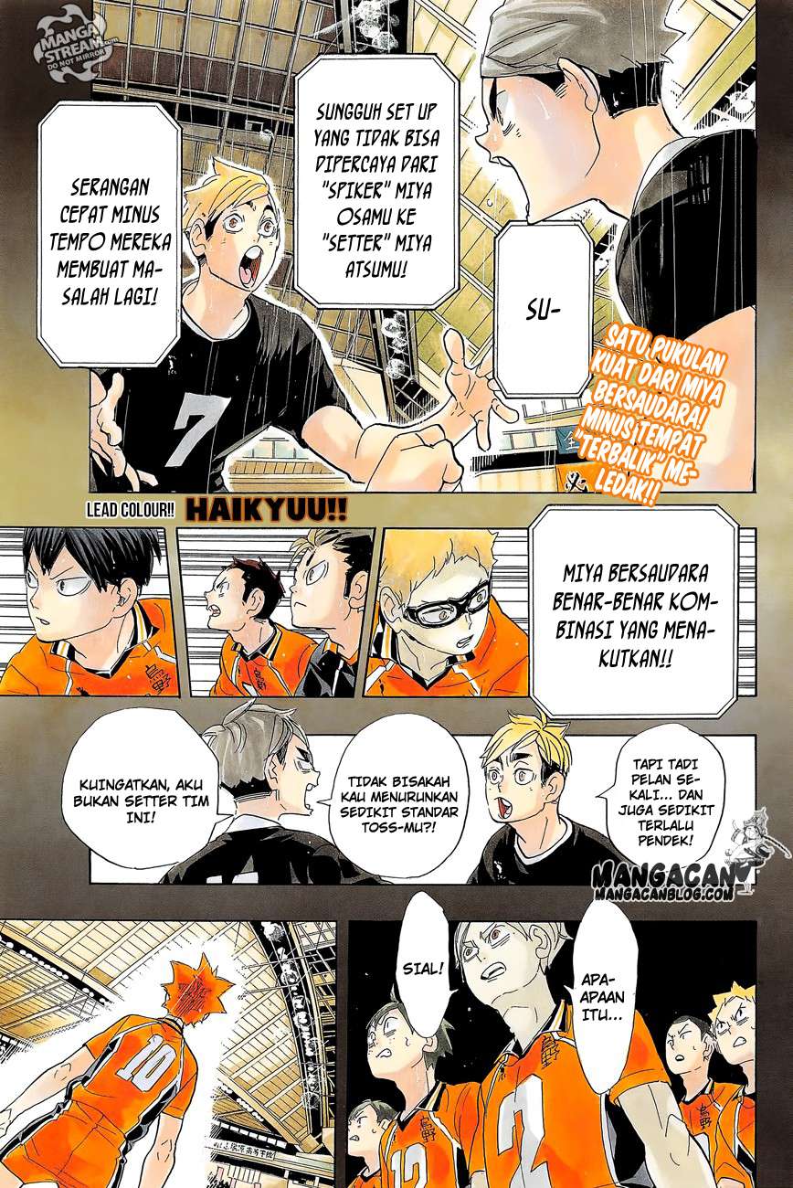 Manga Haikyuu!! Chapter 281 gambar nomor 2