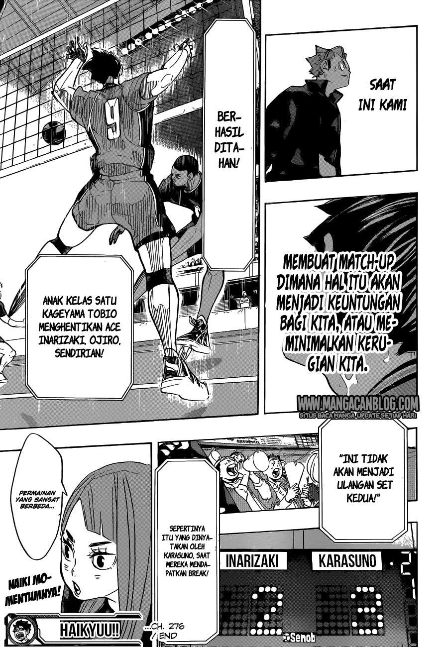 Haikyuu!! Chapter 276 Gambar 20