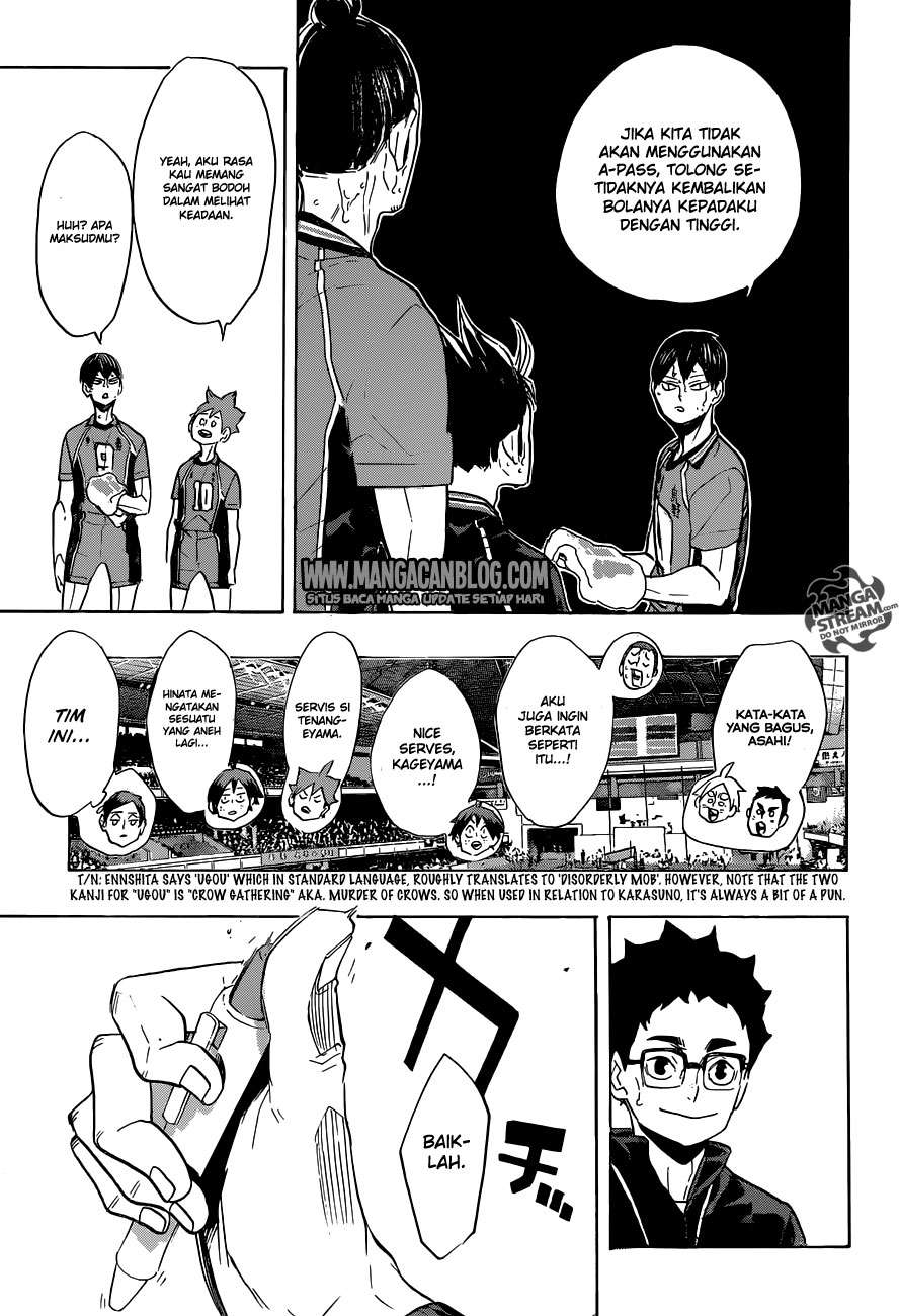 Haikyuu!! Chapter 275 Gambar 16