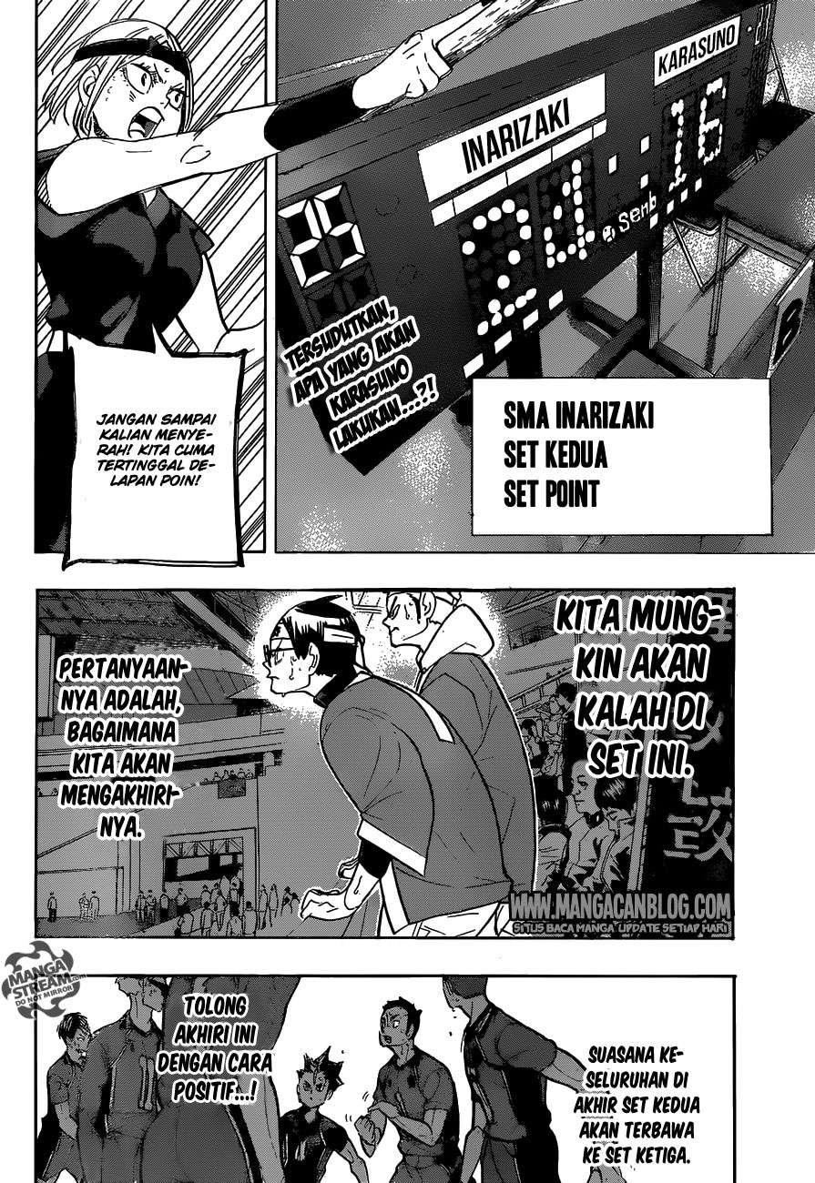 Manga Haikyuu!! Chapter 275 gambar nomor 2