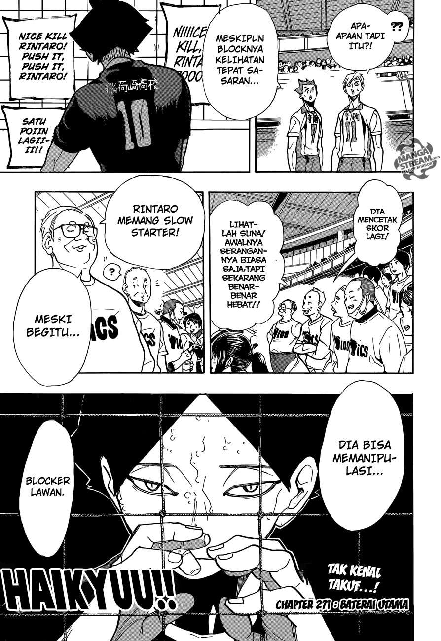 Manga Haikyuu!! Chapter 271 gambar nomor 2