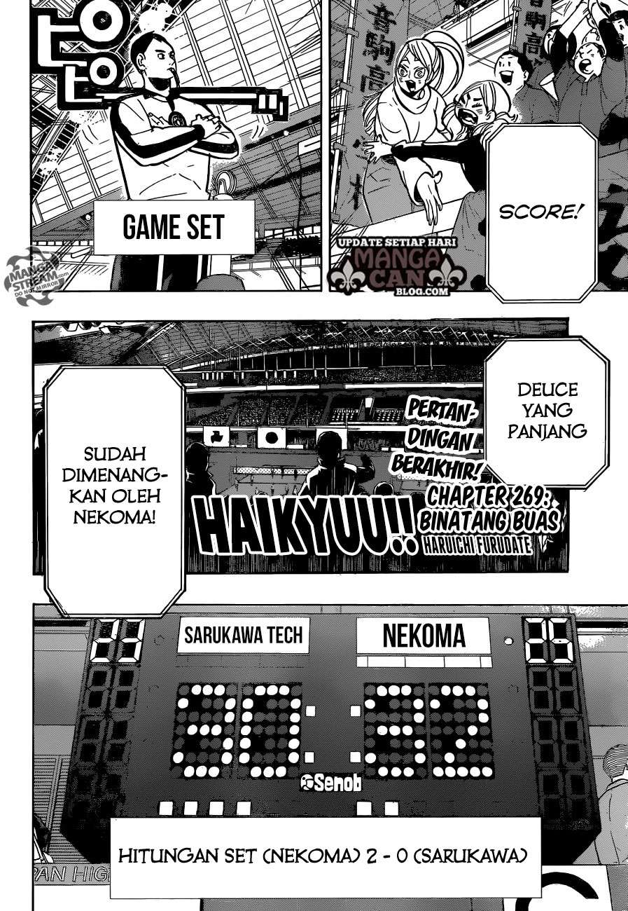Haikyuu!! Chapter 269 Gambar 3