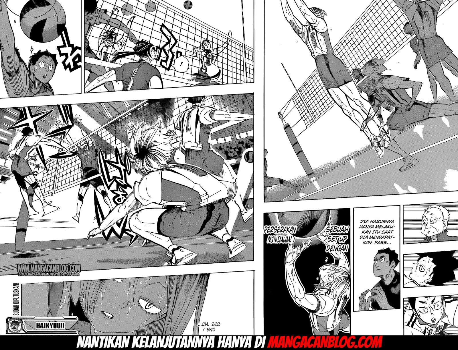 Haikyuu!! Chapter 268 Gambar 18