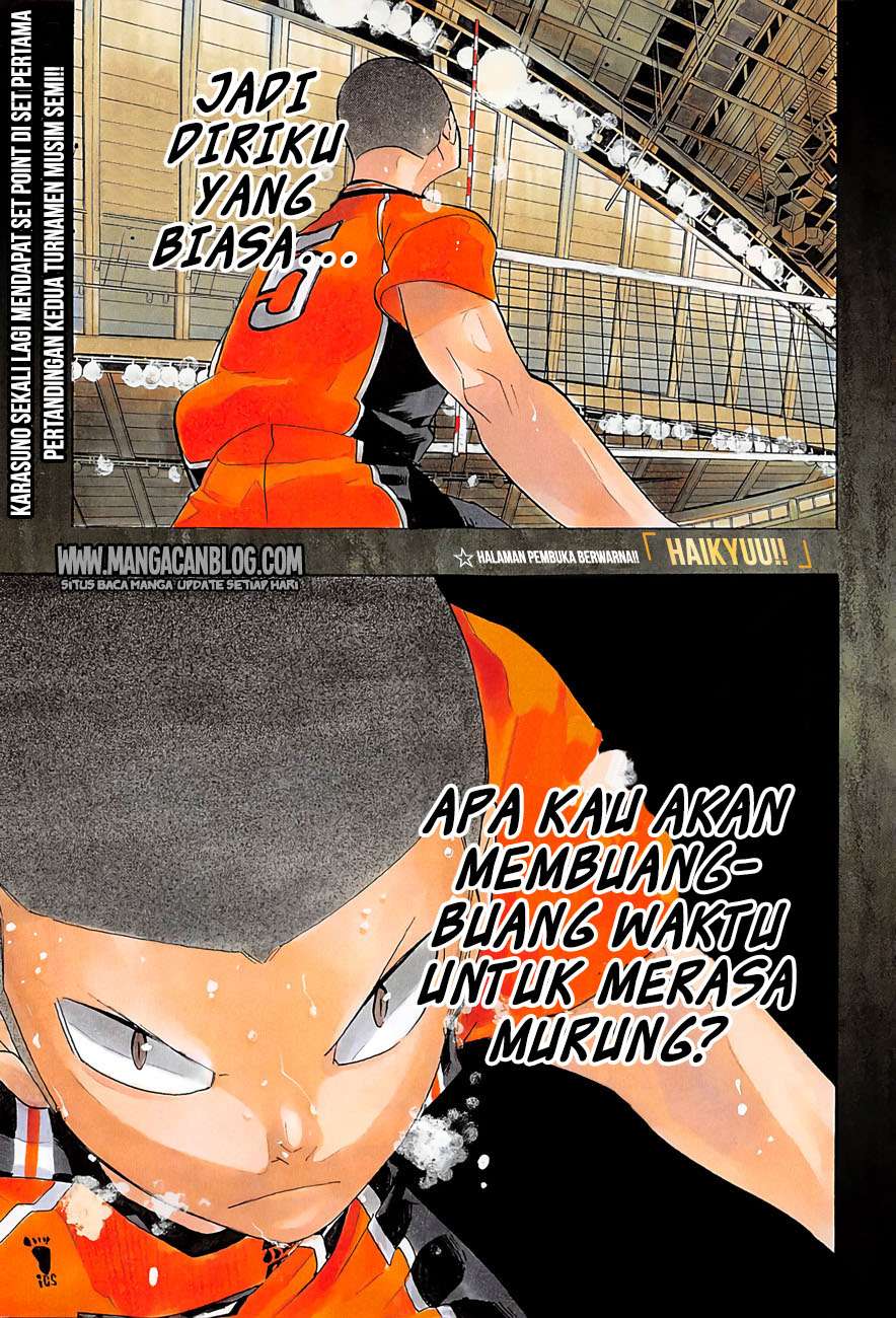 Komik Haikyuu!! Chapter 264 gambar nomor 1