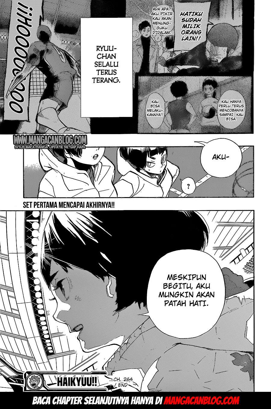 Haikyuu!! Chapter 264 Gambar 17