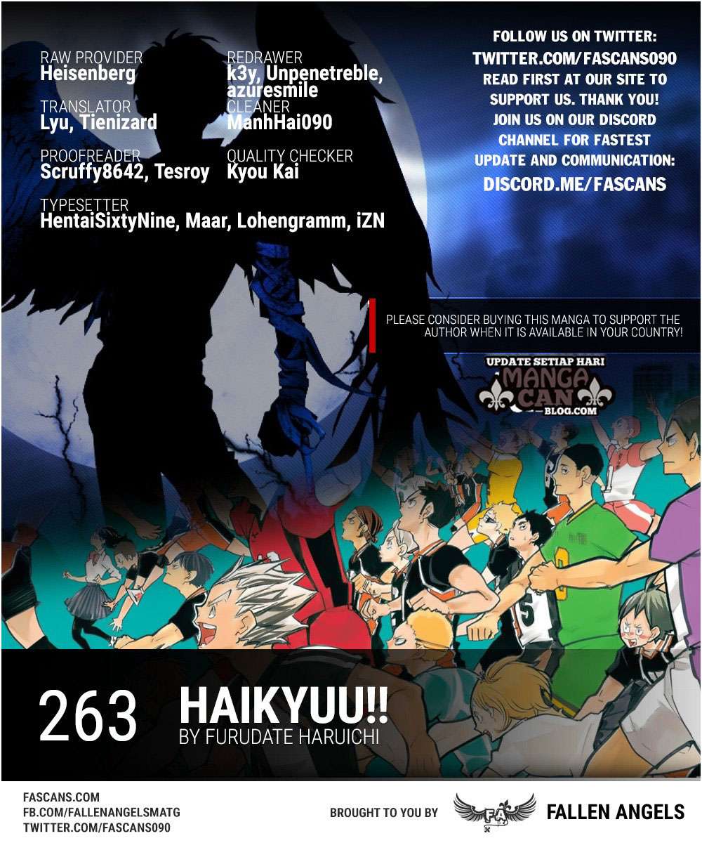 Komik Haikyuu!! Chapter 263 gambar nomor 1