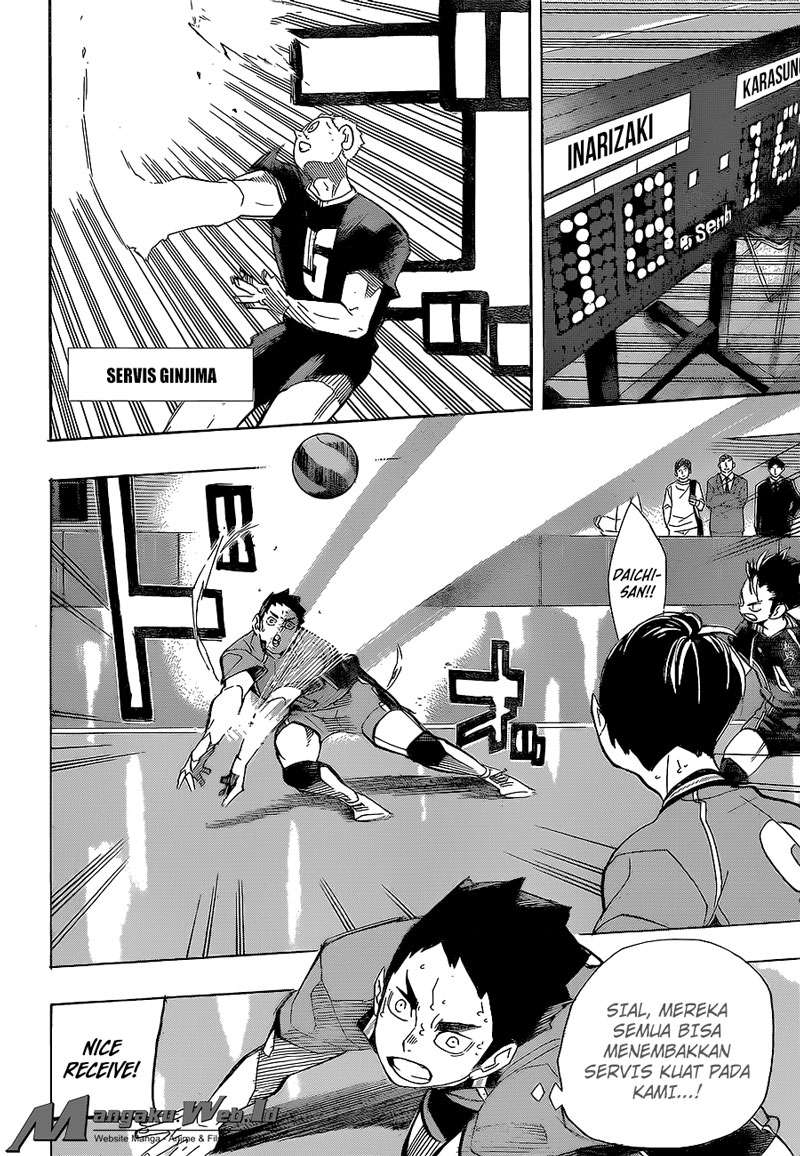 Haikyuu!! Chapter 256 Gambar 13