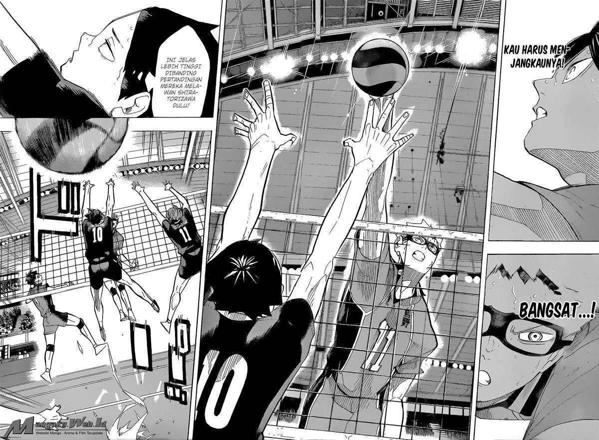 Haikyuu!! Chapter 256 Gambar 15