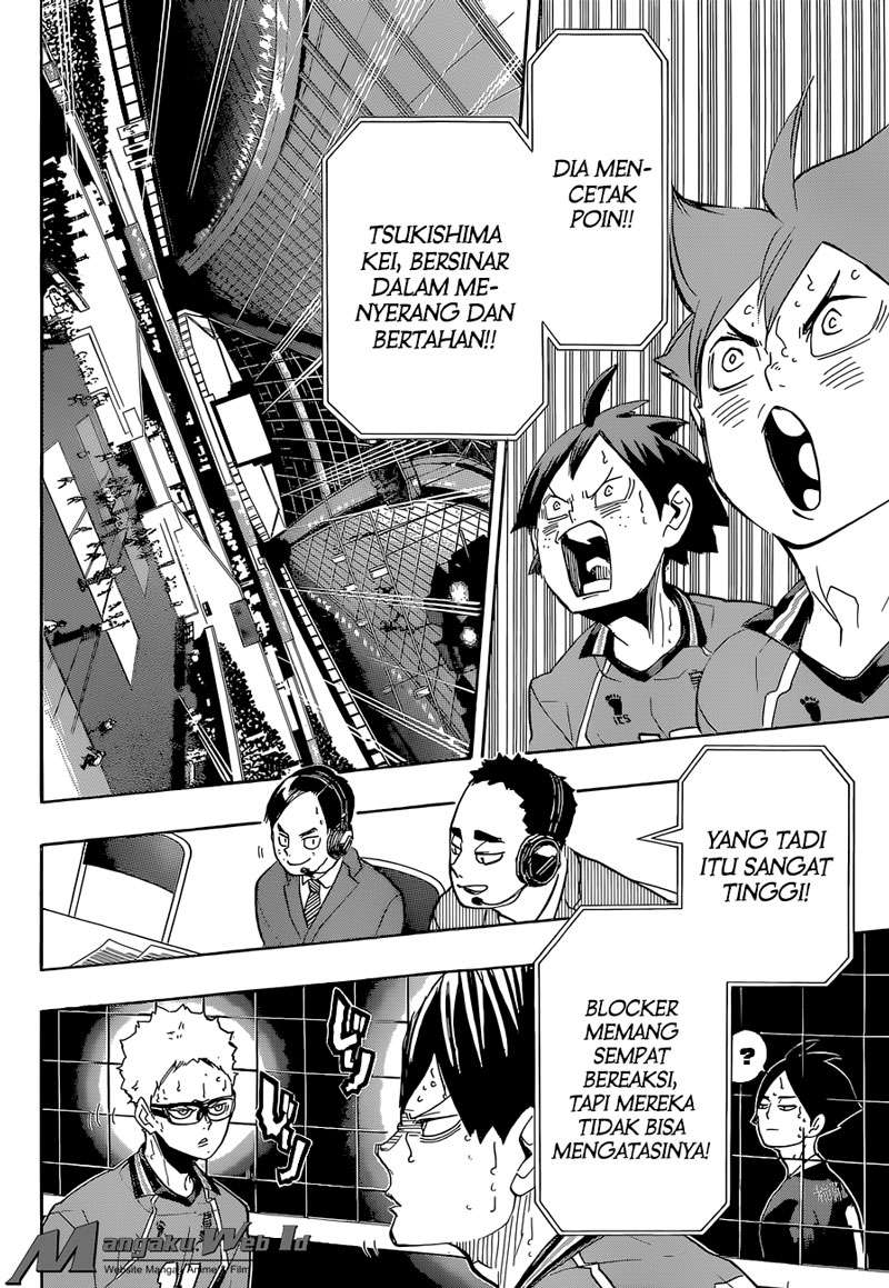 Haikyuu!! Chapter 256 Gambar 16