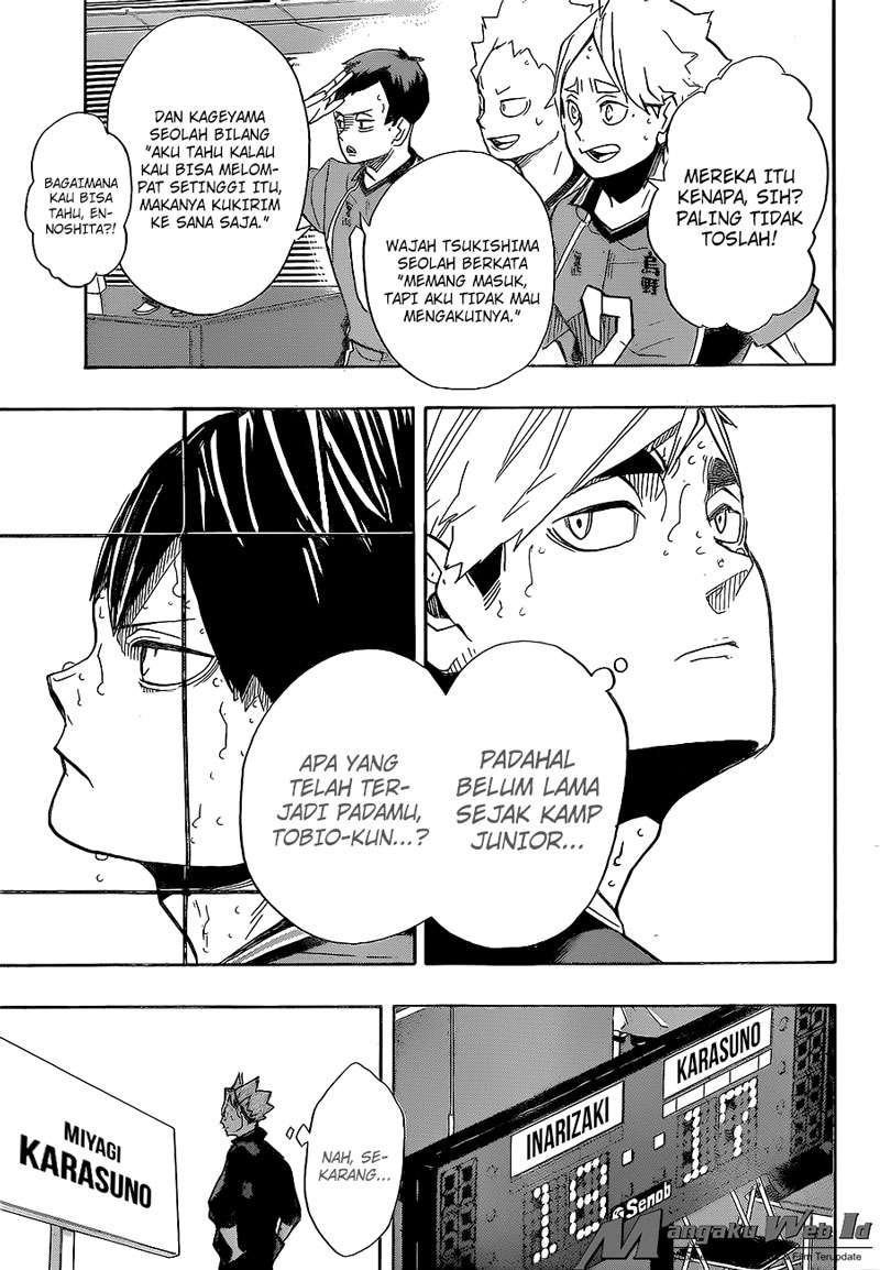 Haikyuu!! Chapter 256 Gambar 17