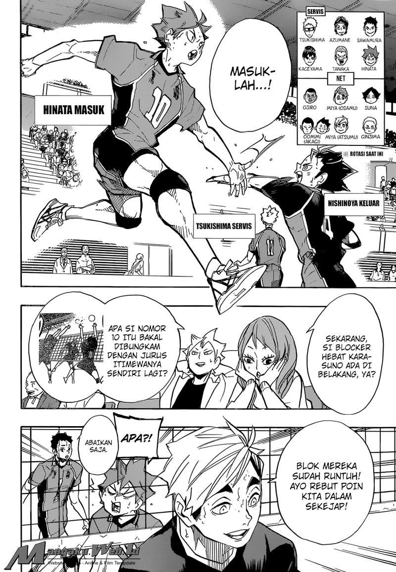 Haikyuu!! Chapter 256 Gambar 18
