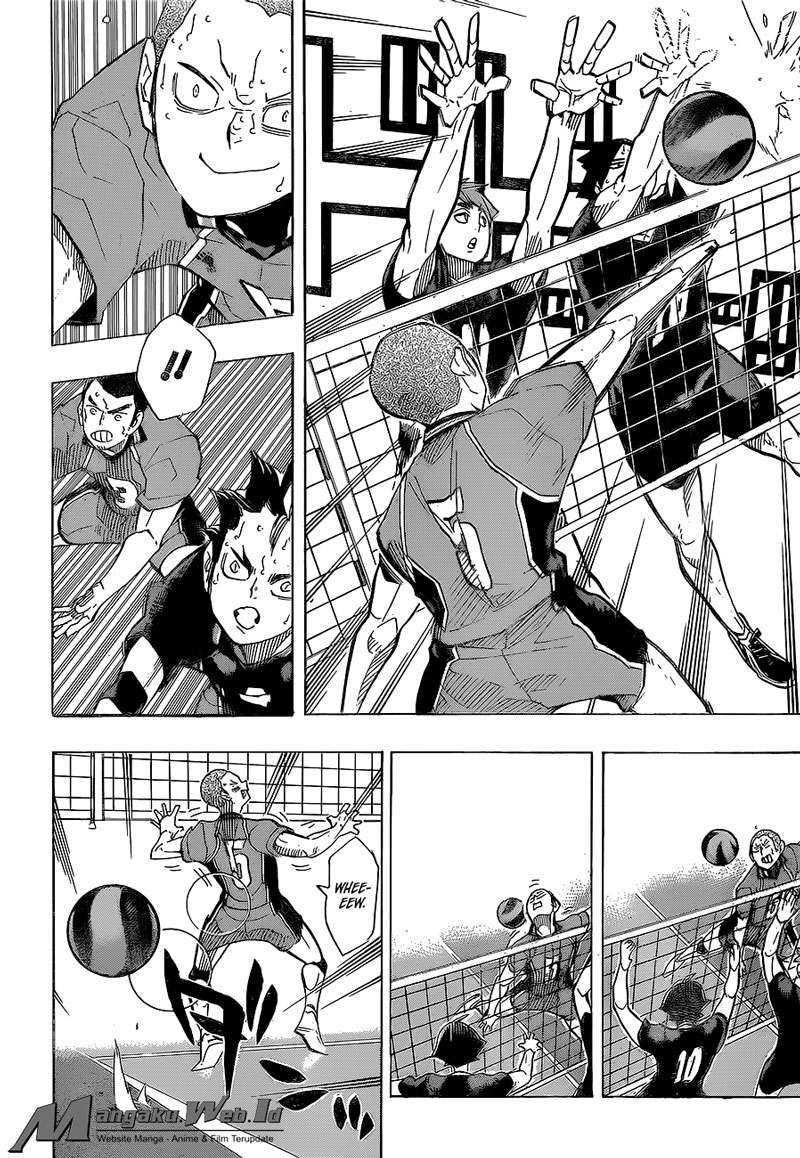 Haikyuu!! Chapter 256 Gambar 9