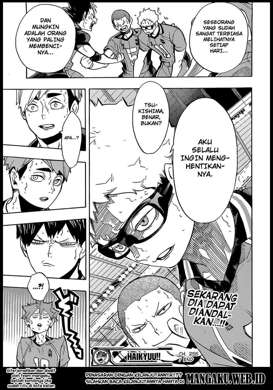 Haikyuu!! Chapter 255 Gambar 19