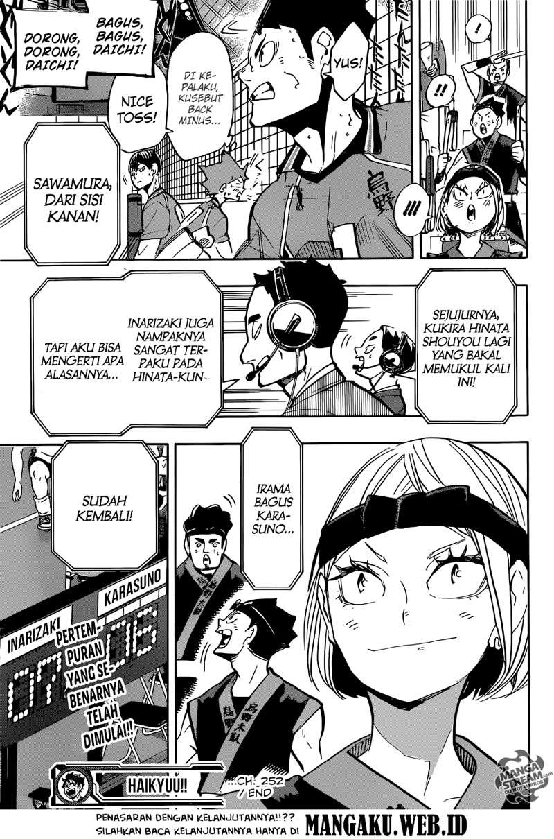Haikyuu!! Chapter 252 Gambar 20