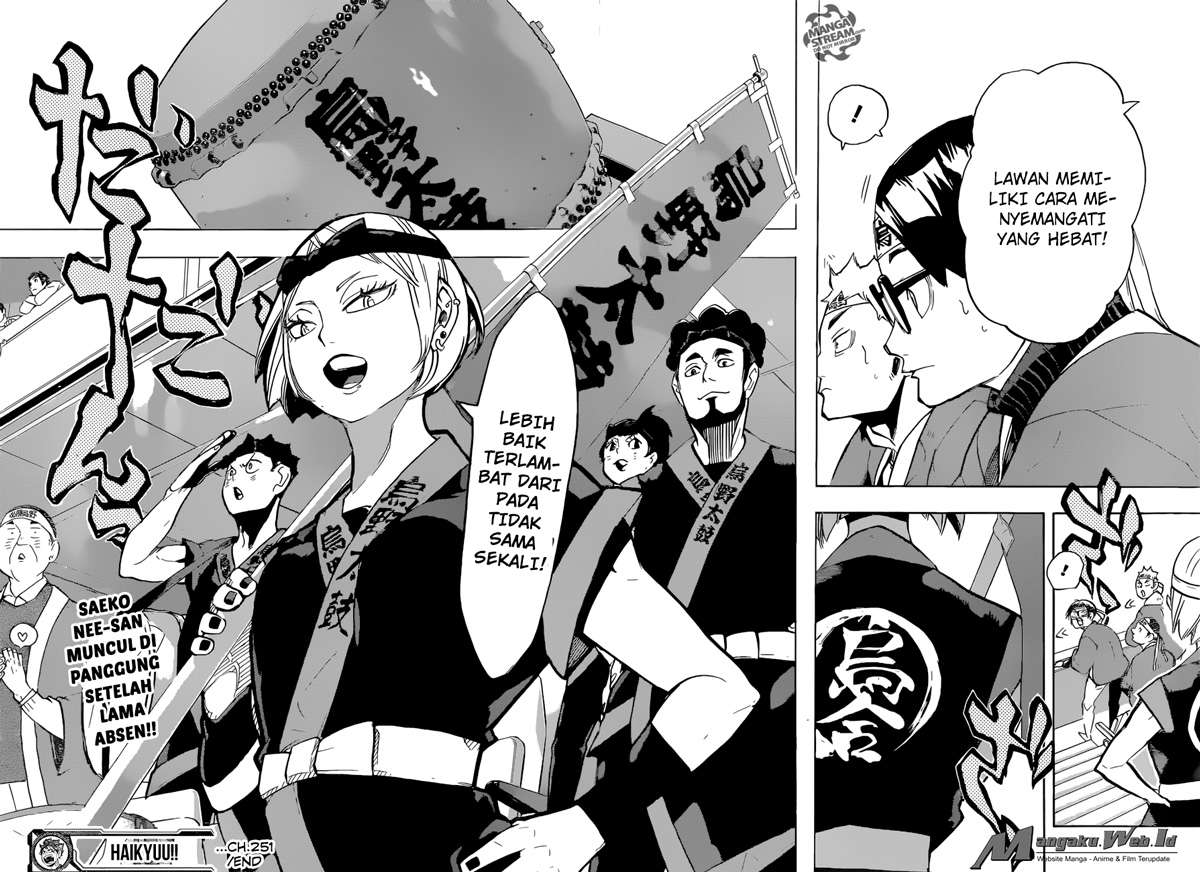 Haikyuu!! Chapter 251 Gambar 19