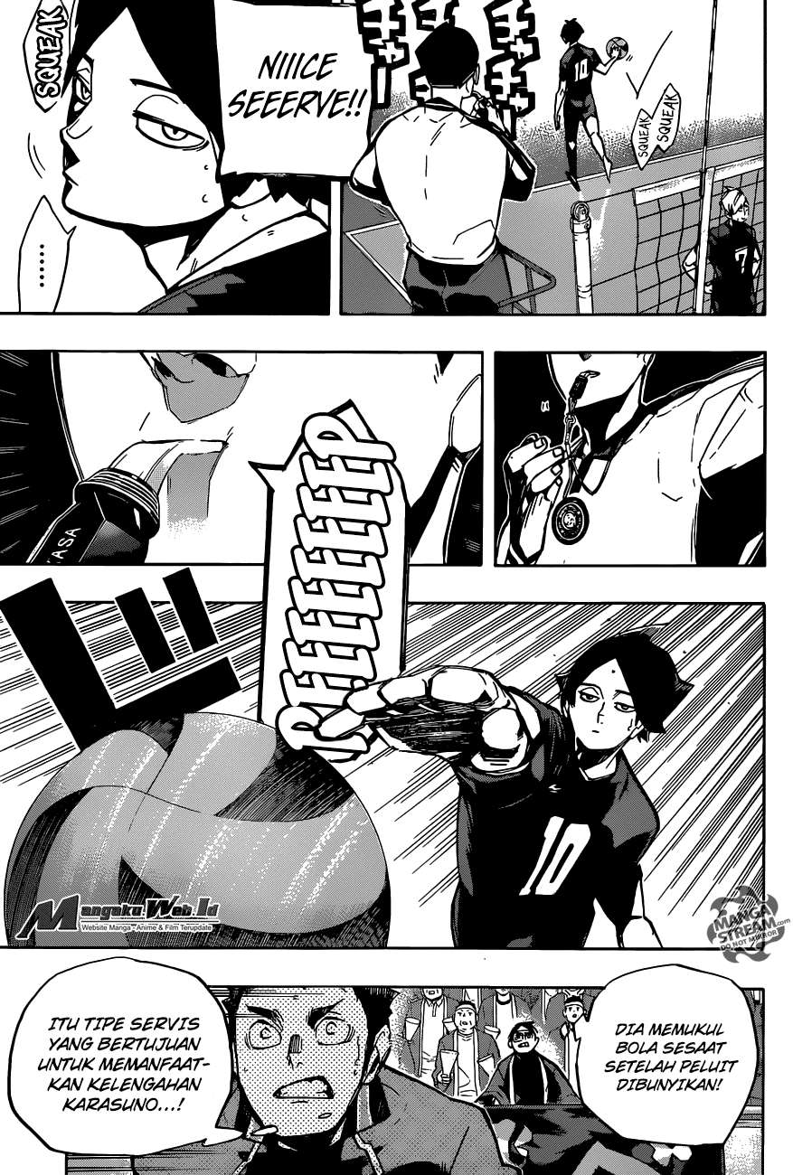Haikyuu!! Chapter 250 Gambar 12