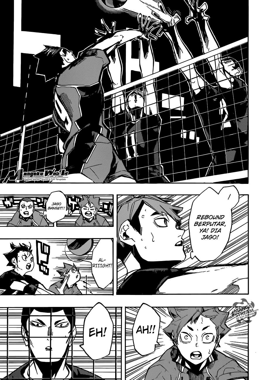 Haikyuu!! Chapter 250 Gambar 14