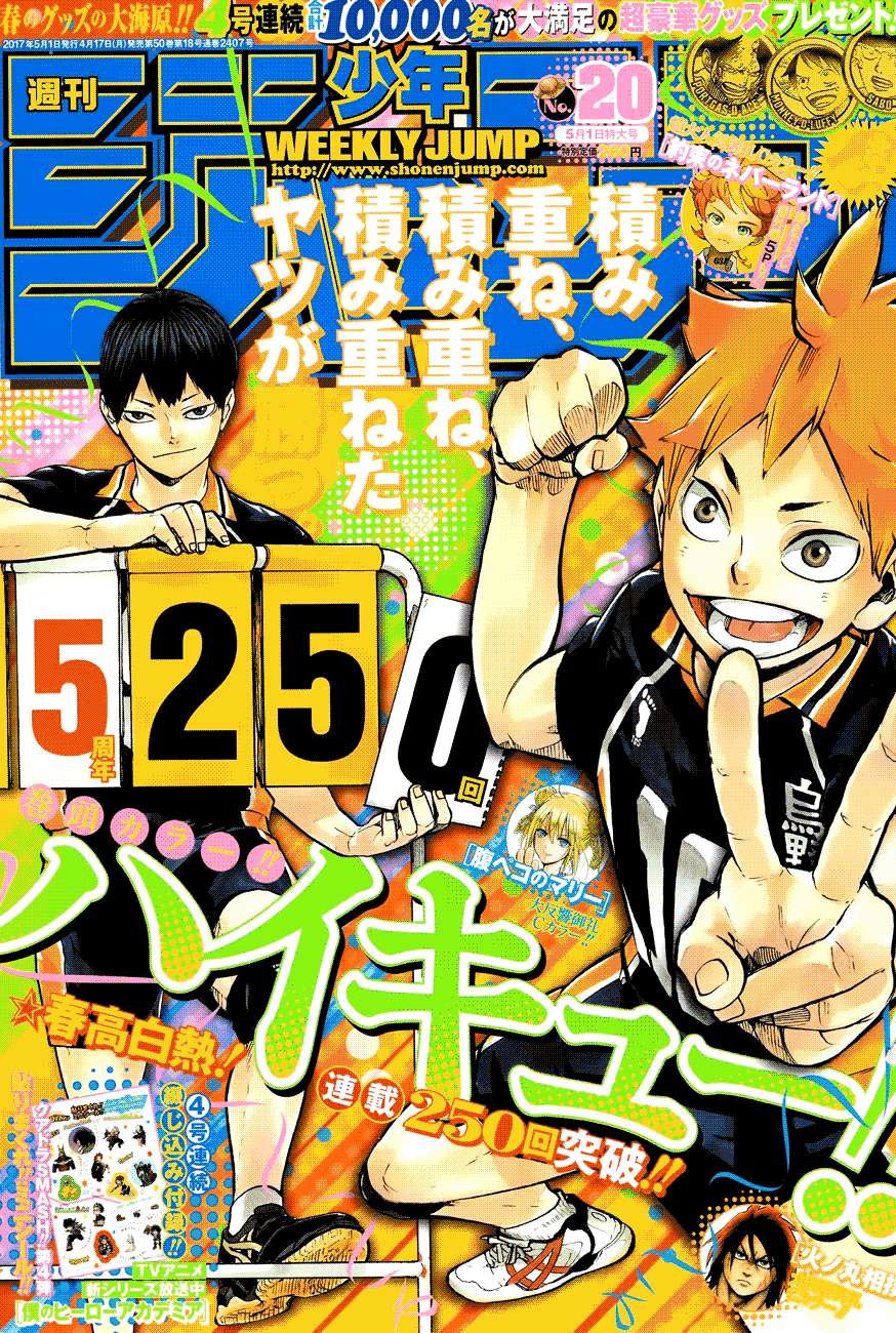 Manga Haikyuu!! Chapter 250 gambar nomor 2