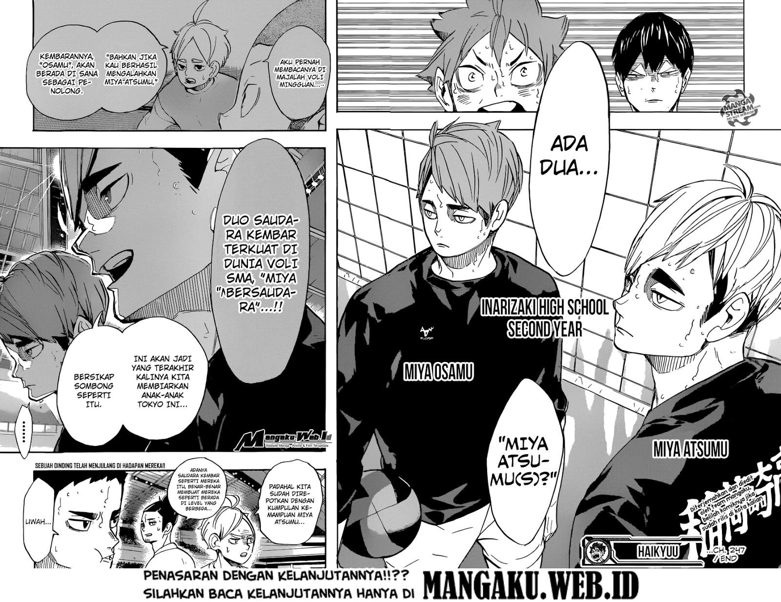 Haikyuu!! Chapter 247 Gambar 17