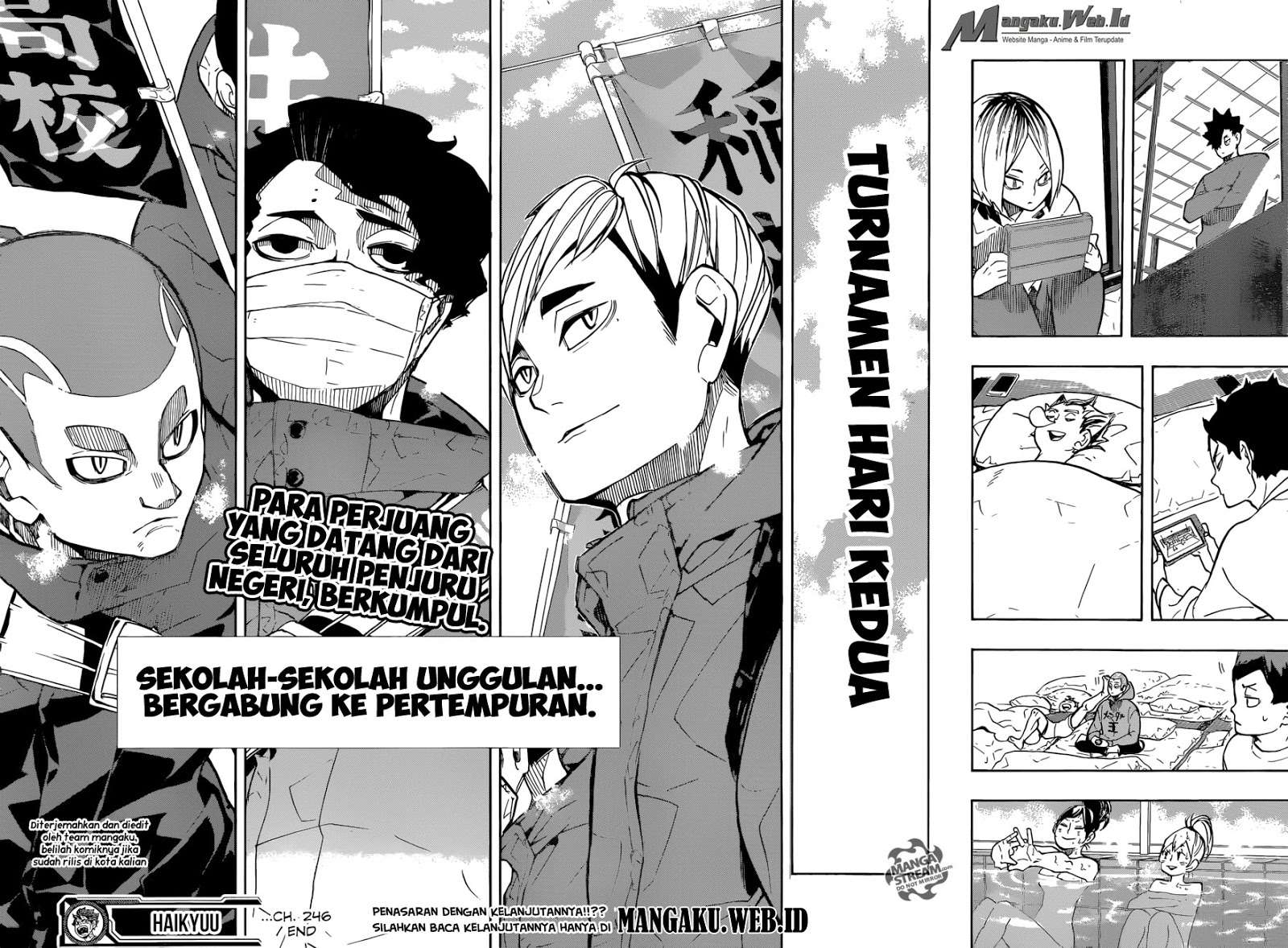 Haikyuu!! Chapter 246 Gambar 18