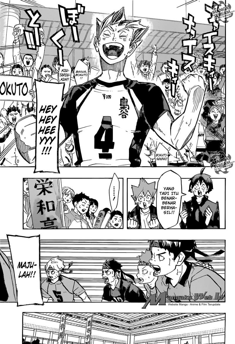 Haikyuu!! Chapter 244 Gambar 16