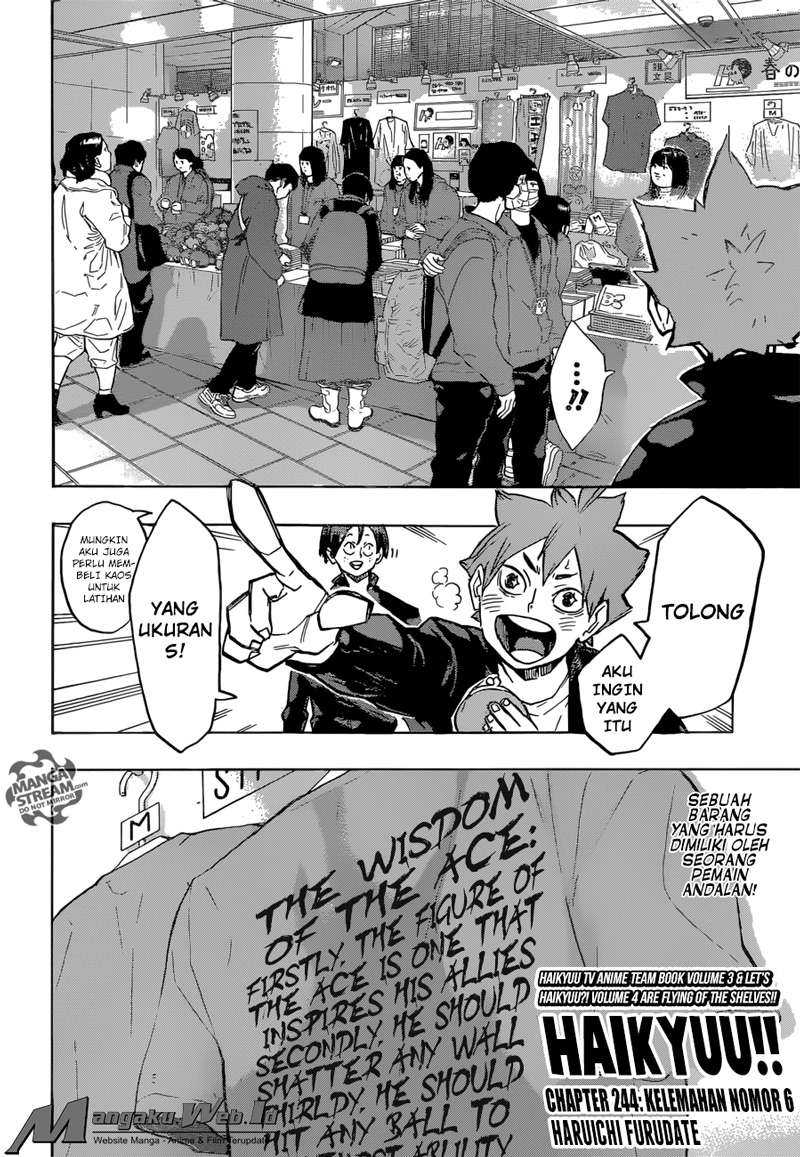 Haikyuu!! Chapter 244 Gambar 3