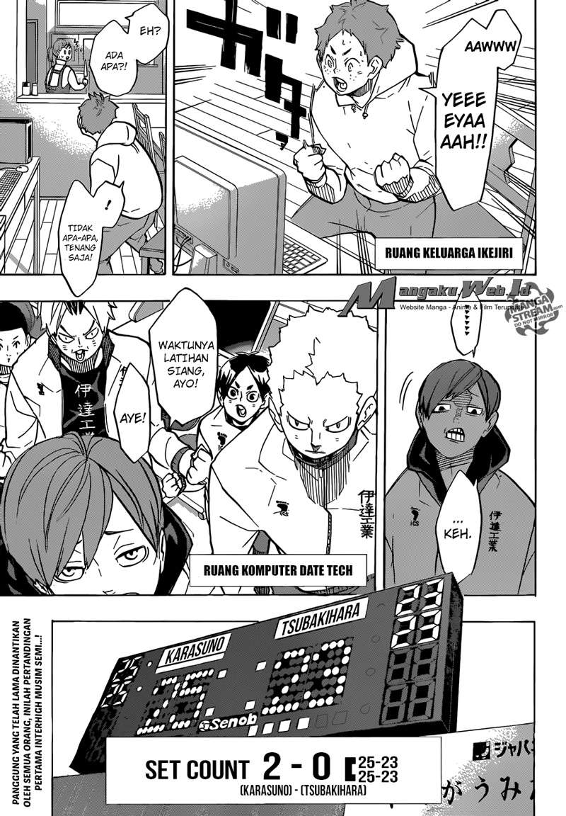 Komik Haikyuu!! Chapter 243 gambar nomor 1
