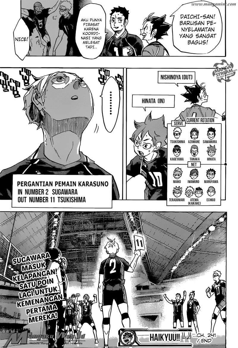 Haikyuu!! Chapter 241 Gambar 20