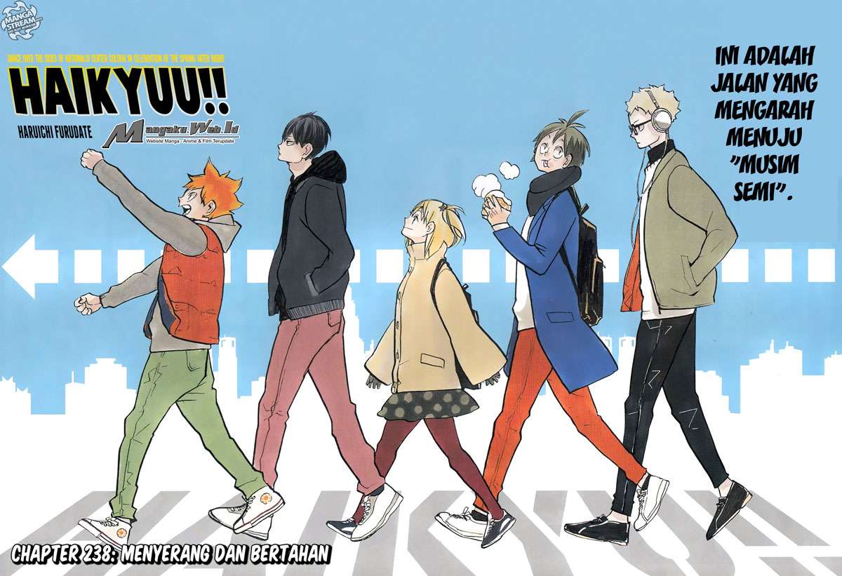 Manga Haikyuu!! Chapter 238 gambar nomor 2