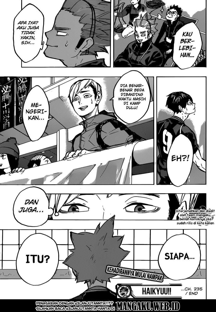 Haikyuu!! Chapter 235 Gambar 19