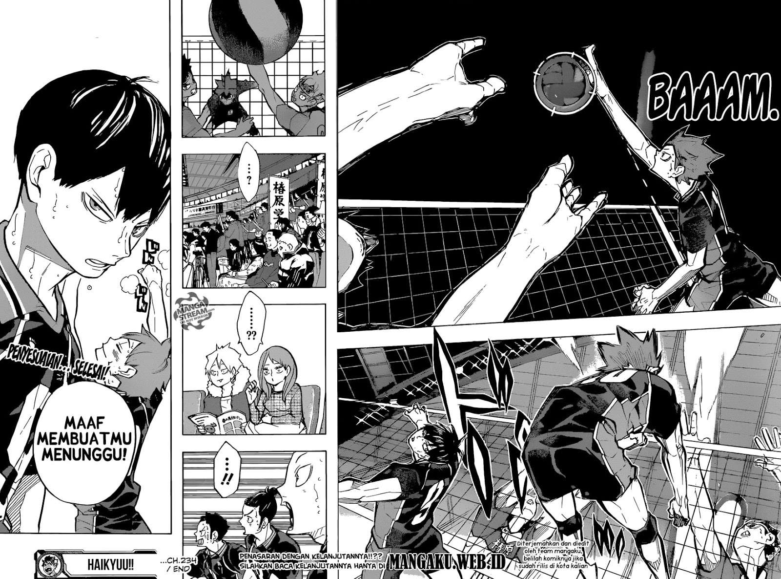 Haikyuu!! Chapter 234 Gambar 18