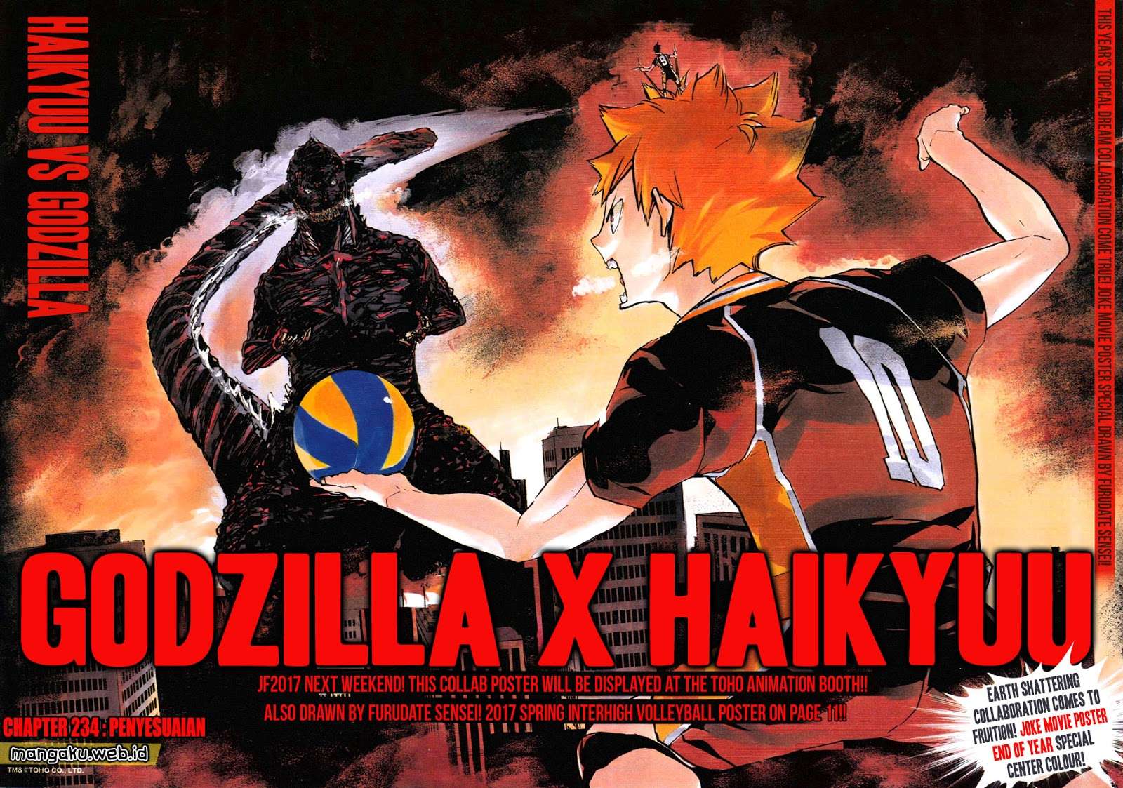 Manga Haikyuu!! Chapter 234 gambar nomor 2