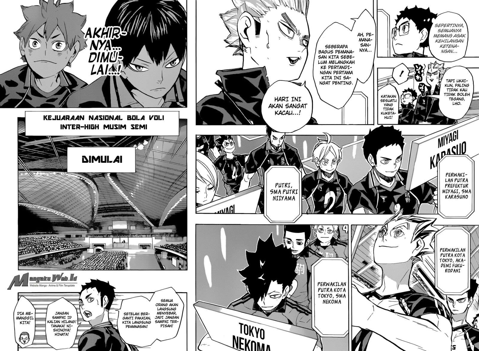 Haikyuu!! Chapter 231 Gambar 10
