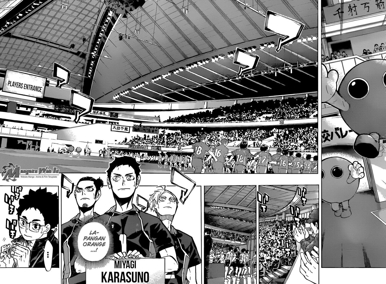 Haikyuu!! Chapter 231 Gambar 9