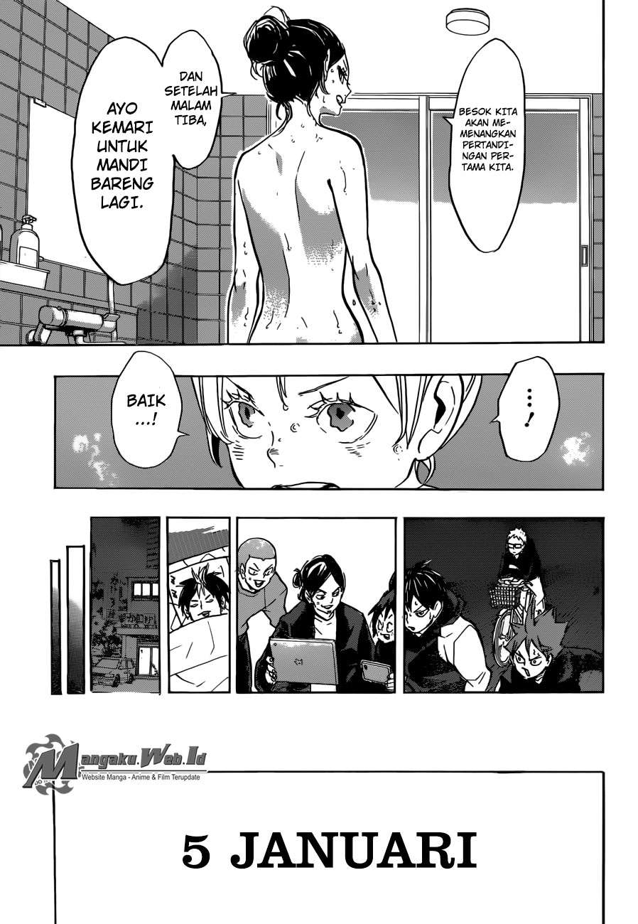 Haikyuu!! Chapter 230 Gambar 16
