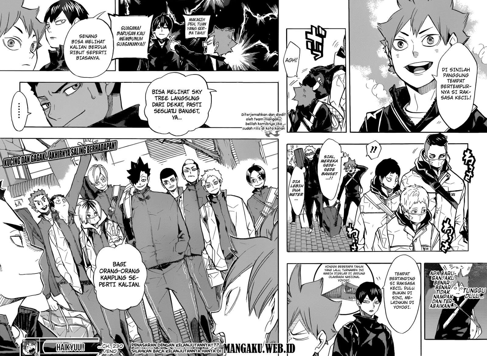 Haikyuu!! Chapter 230 Gambar 18